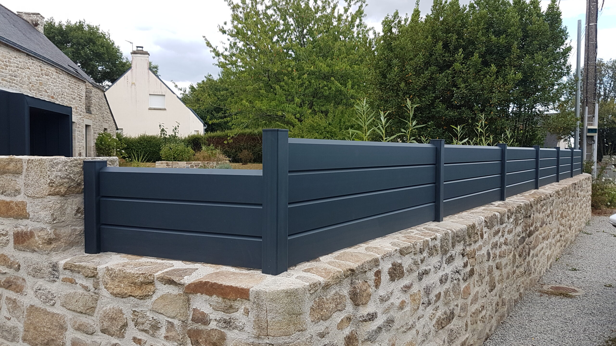 Cloture aluminium