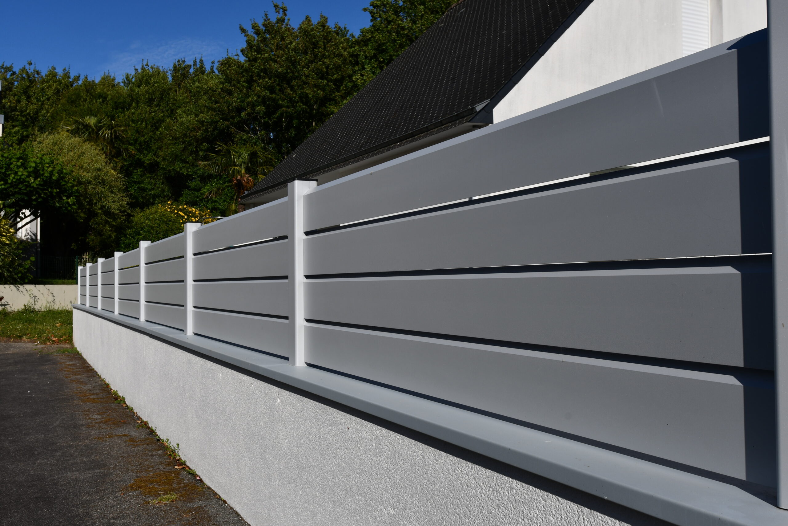 Cloture aluminium