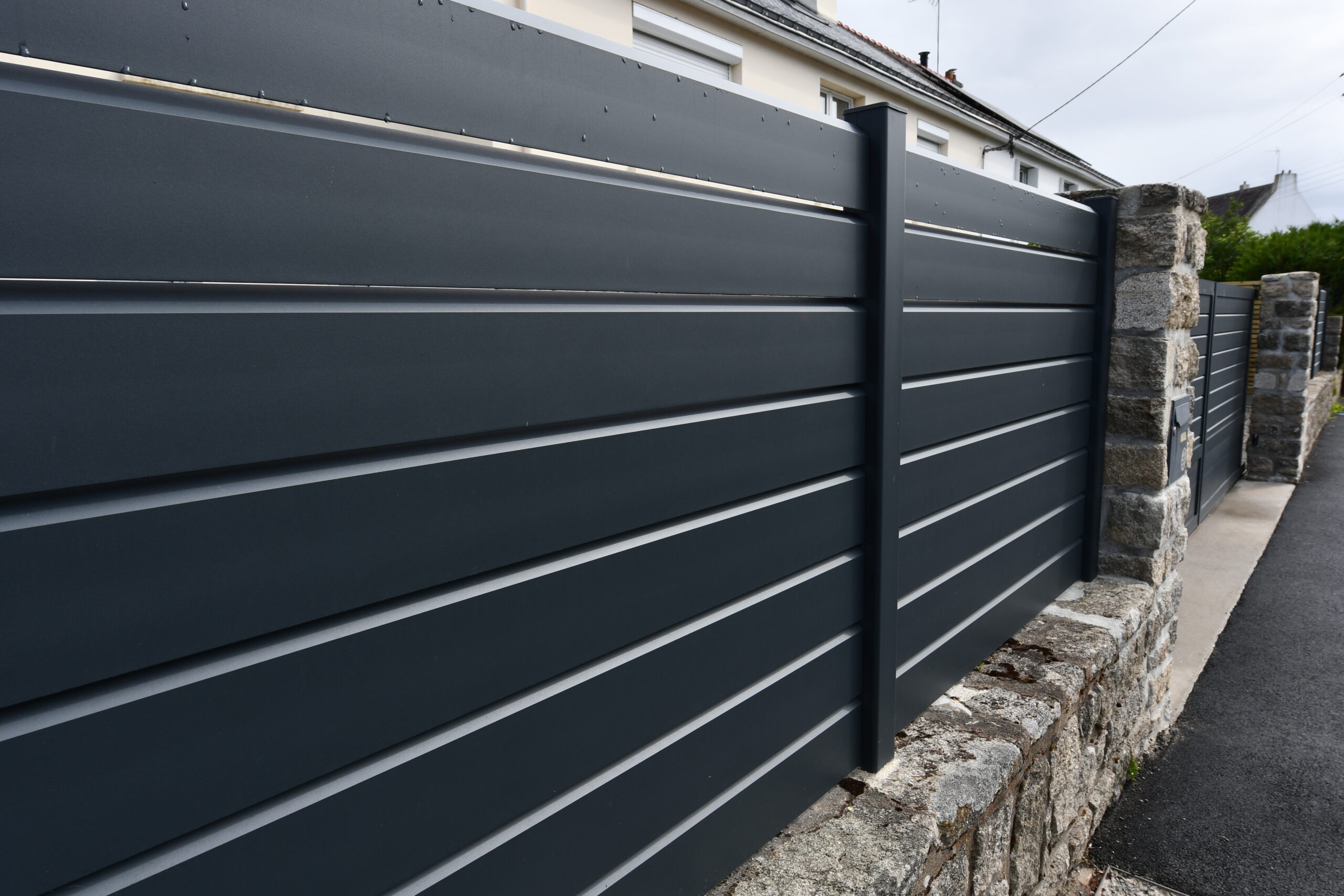 Cloture aluminium